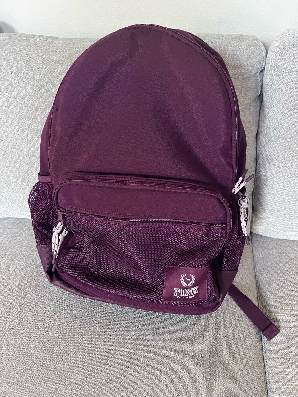 PINK Victoria's Secret Burgundy Backpack